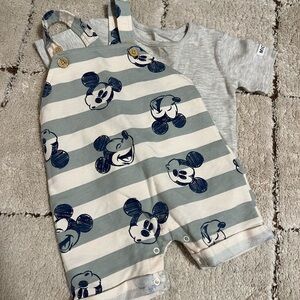 Mickey Mouse Overall Outfit